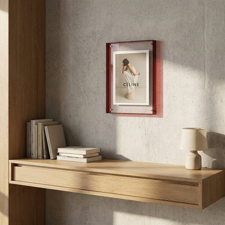 Frameless Transparent Photo Frame