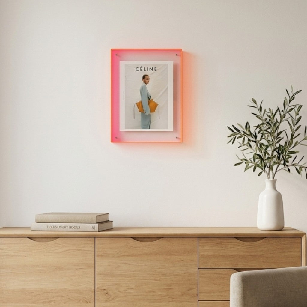 Frameless Transparent Photo Frame