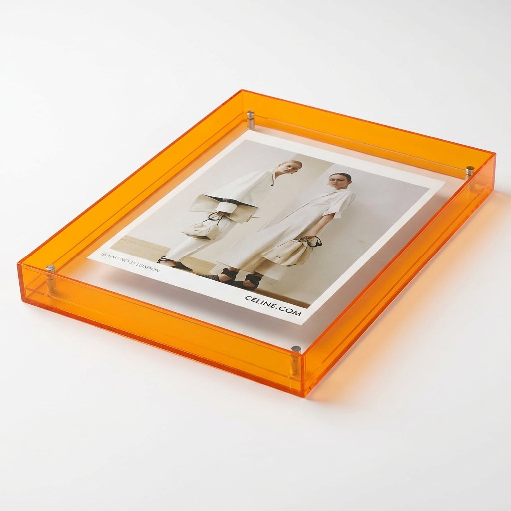 Frameless Transparent Photo Frame