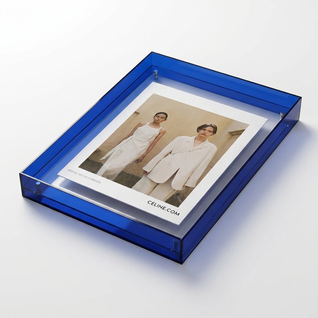 Frameless Transparent Photo Frame