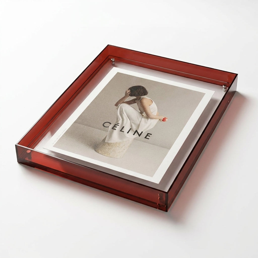 Frameless Transparent Photo Frame