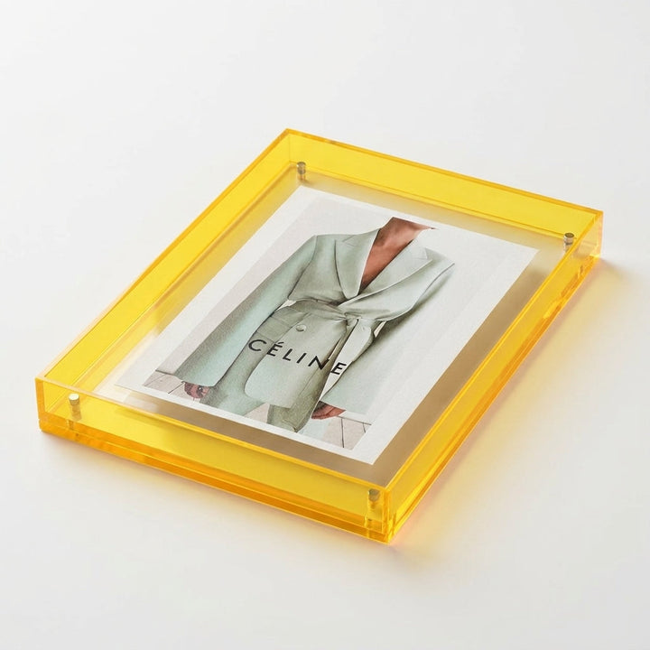 Frameless Transparent Photo Frame