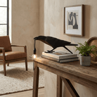 Raven Resin Table Lamp