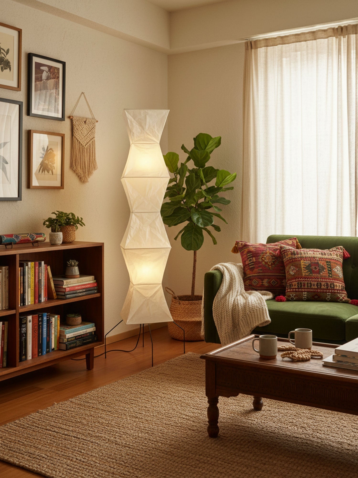 Rice Paper Floor Lamp