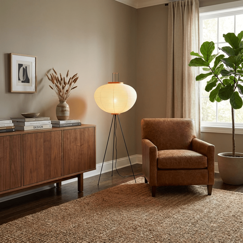 Rice Paper Floor Lamp