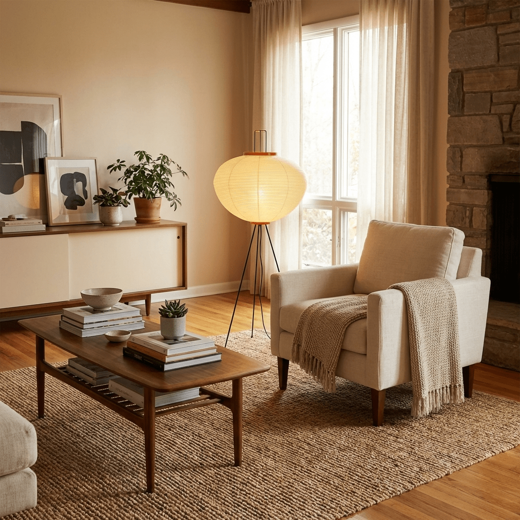Rice Paper Floor Lamp