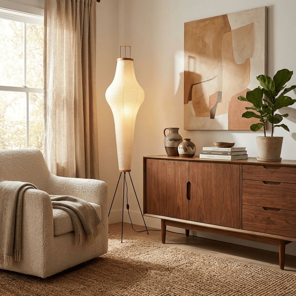 Rice Paper Floor Lamp