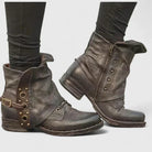 Mayzheen | Women Boots With Arch Support And Slip Resistant Outsole For Autumn Days Or Office Wear