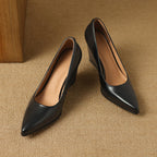 Verona | Women Pointed Toe Pumps With Block Heel