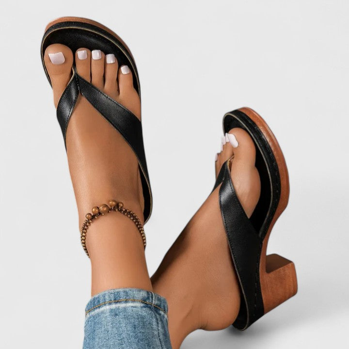 Jazrielle | Women Heels With Shaped Footbed Shock Absorbing Sole And Slip Resistant Outsole For Evening Or Office