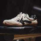 Percival | Men Retro Eighties Trainers With EVA Midsole Rubber Edge And Padded Heel For Everyday Wear