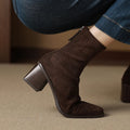 Vynce | Women Side Zip Heeled Boots