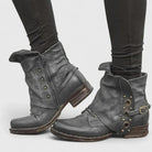 Mayzheen | Women Boots With Arch Support And Slip Resistant Outsole For Autumn Days Or Office Wear