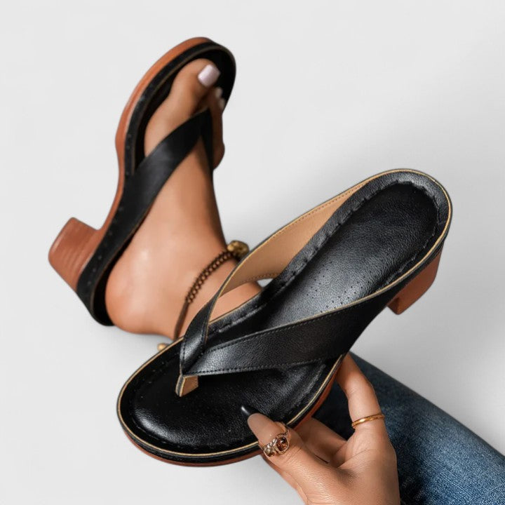 Jazrielle | Women Heels With Shaped Footbed Shock Absorbing Sole And Slip Resistant Outsole For Evening Or Office
