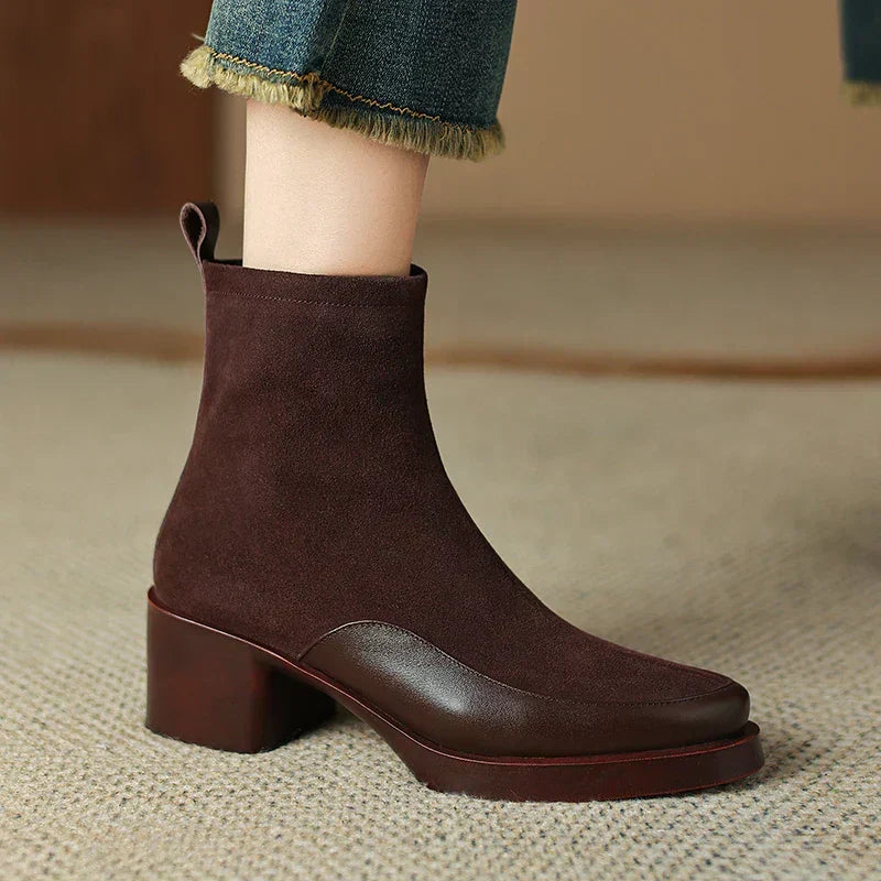Vaelie | Women Boots With Arch Support Sturdy Stable Sole And Ventilated Construction For Everyday Wear