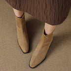 Vynce | Women Side Zip Heeled Boots