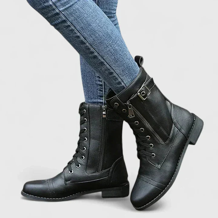 Karyssah | Women Boots With Arch Support Durable Construction And Easy On Off Design For Everyday Wear