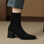 Vynce | Women Side Zip Heeled Boots