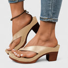 Jazrielle | Women Heels With Shaped Footbed Shock Absorbing Sole And Slip Resistant Outsole For Evening Or Office