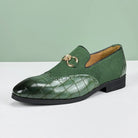 Valerio Leather Loafers - Redwood Main