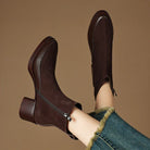 Vaelie | Women Boots With Arch Support Sturdy Stable Sole And Ventilated Construction For Everyday Wear