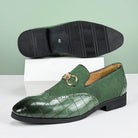 Valerio Leather Loafers - Redwood Main