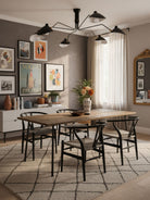 Multi-Arm Spider Ceiling Light A