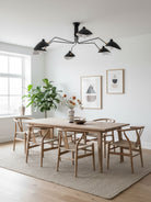 Multi-Arm Spider Ceiling Light A