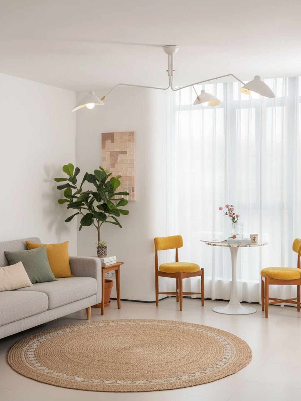 Multi-Arm Spider Ceiling Light A