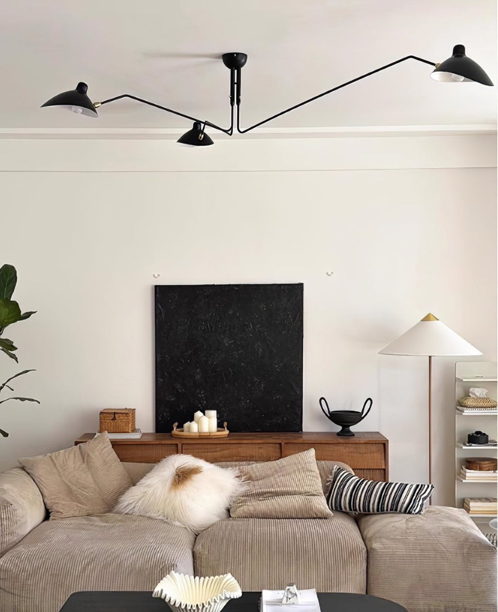Multi-Arm Spider Ceiling Light A