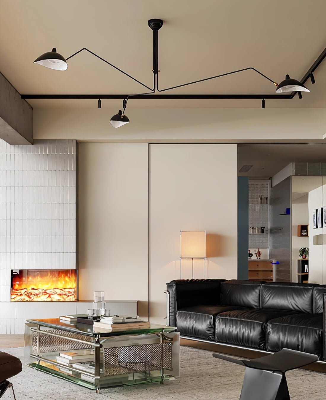 Multi-Arm Spider Ceiling Light A