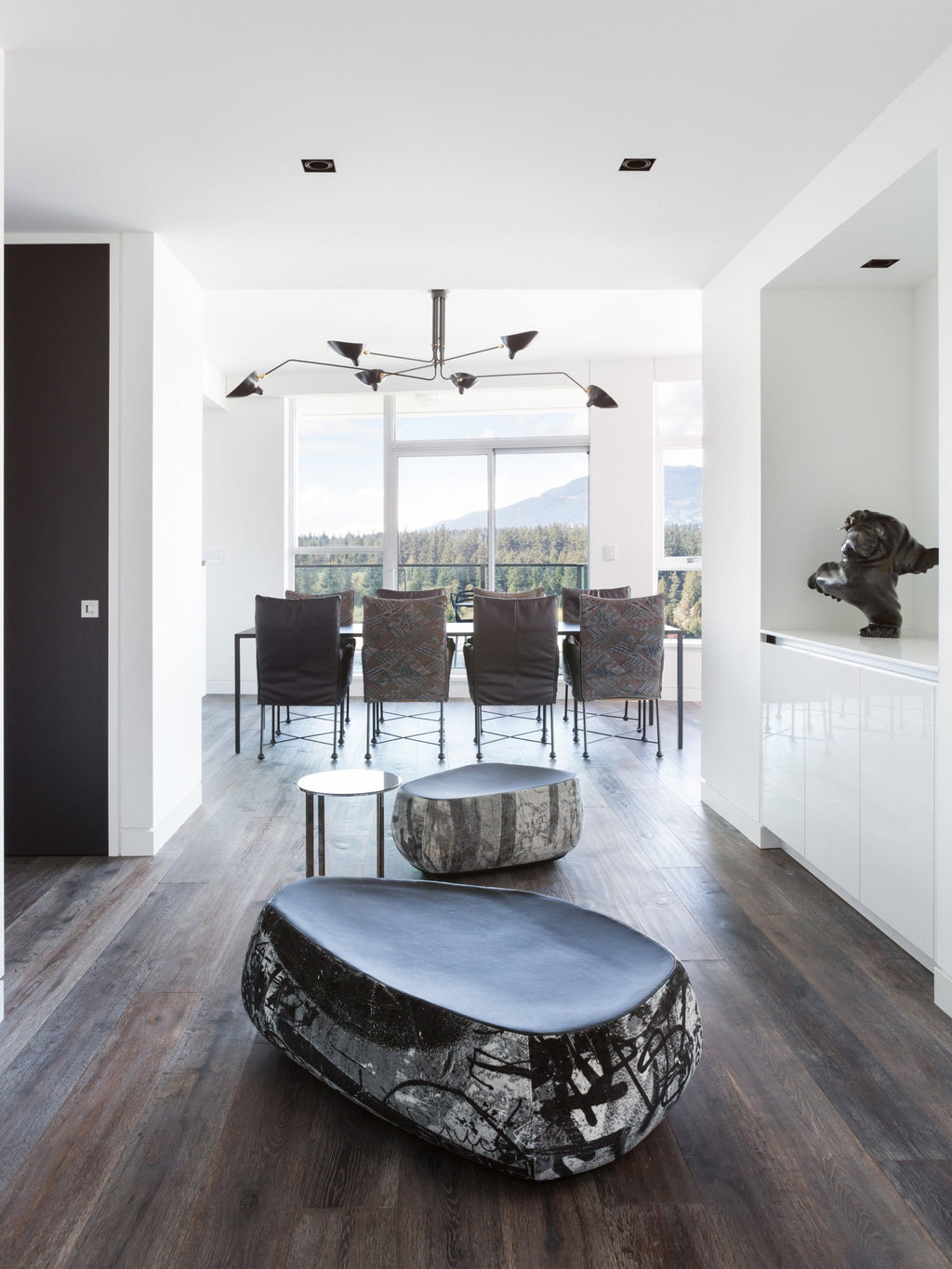 Multi-Arm Spider Ceiling Light A