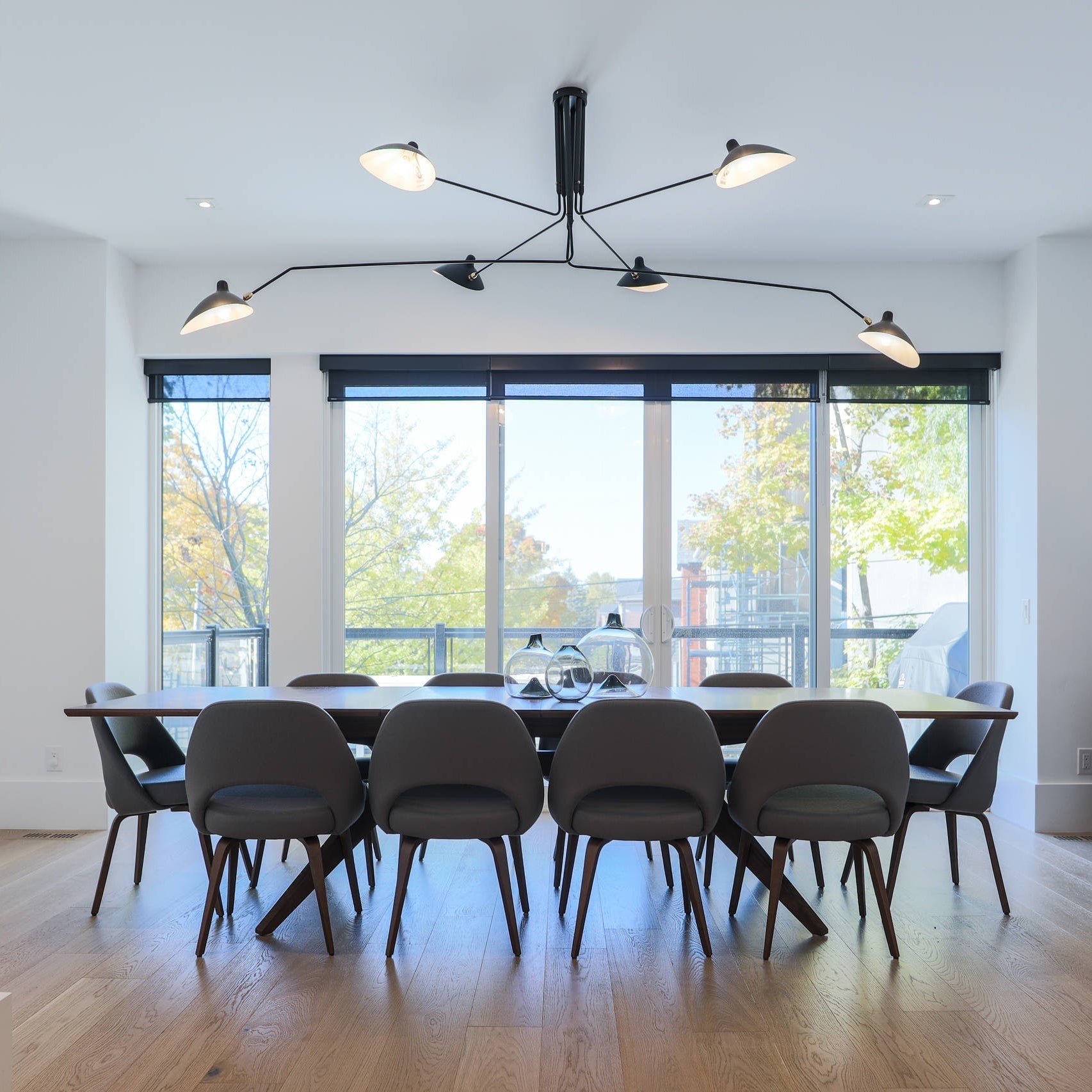 Multi-Arm Spider Ceiling Light A