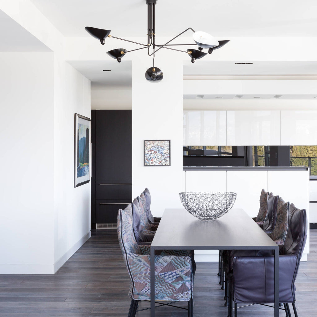 Multi-Arm Spider Ceiling Light A