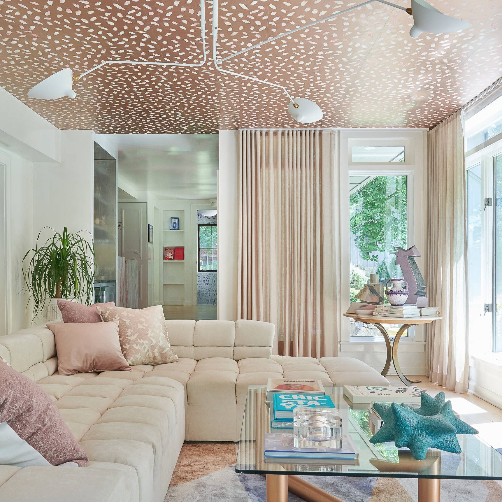 Multi-Arm Spider Ceiling Light A