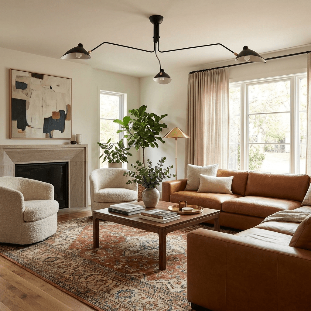 Multi-Arm Spider Ceiling Light A