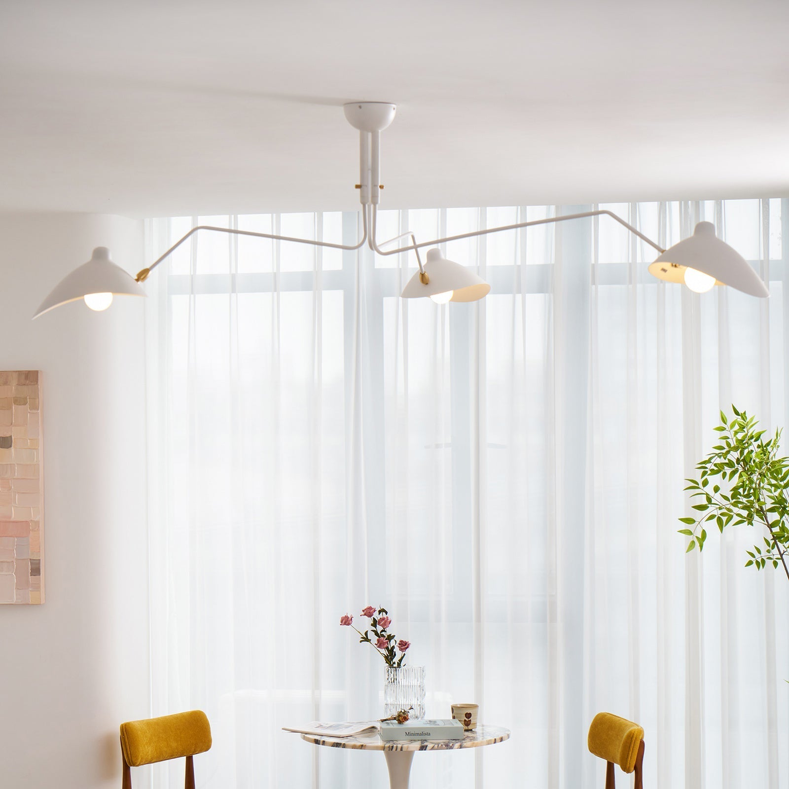 Multi-Arm Spider Ceiling Light A