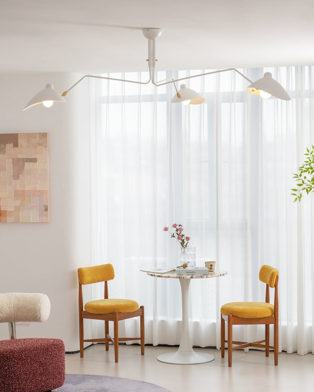 Multi-Arm Spider Ceiling Light A