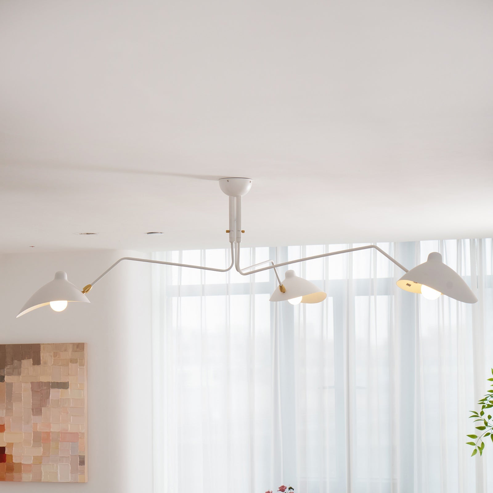 Multi-Arm Spider Ceiling Light A