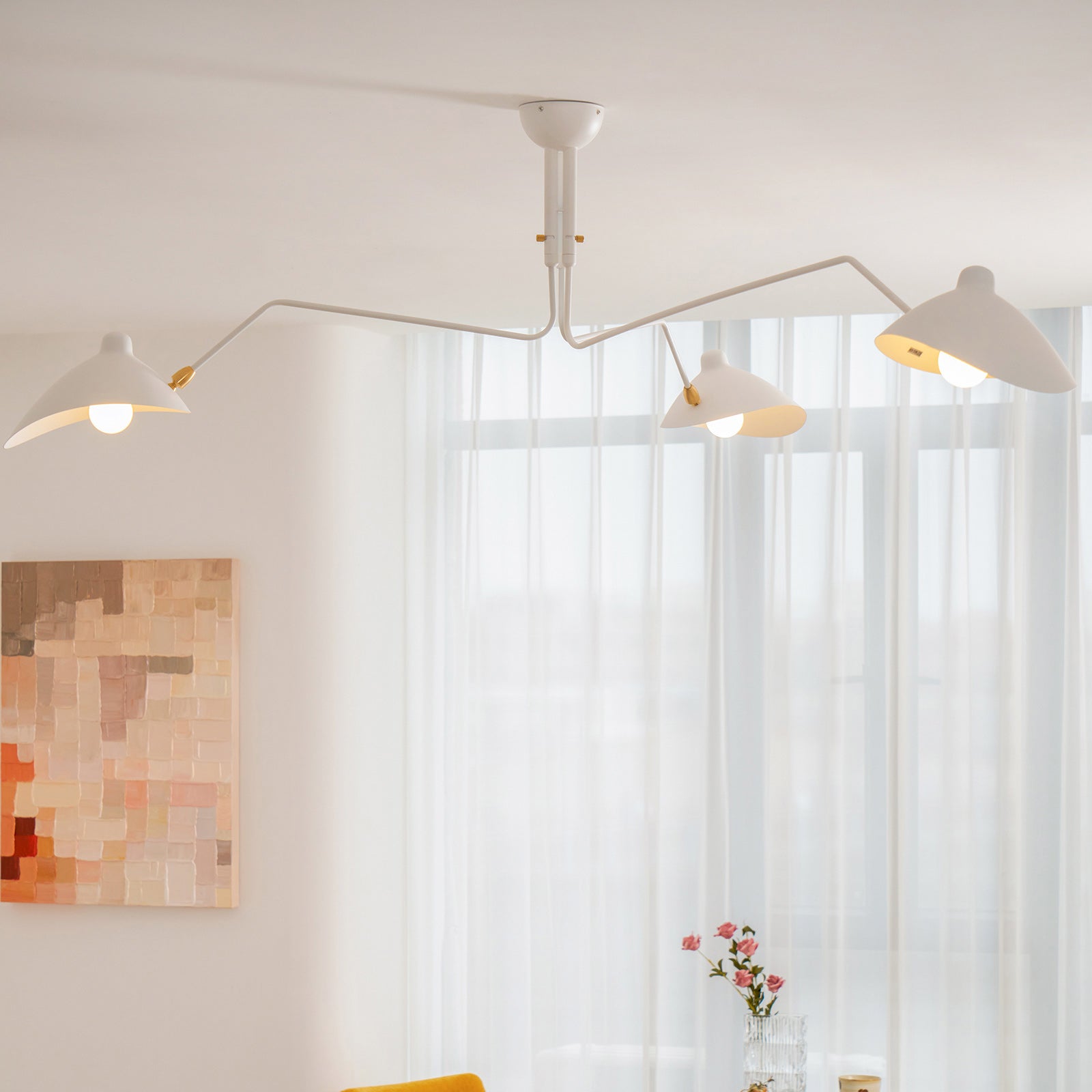 Multi-Arm Spider Ceiling Light A