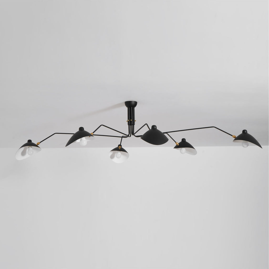 Multi-Arm Spider Ceiling Light A
