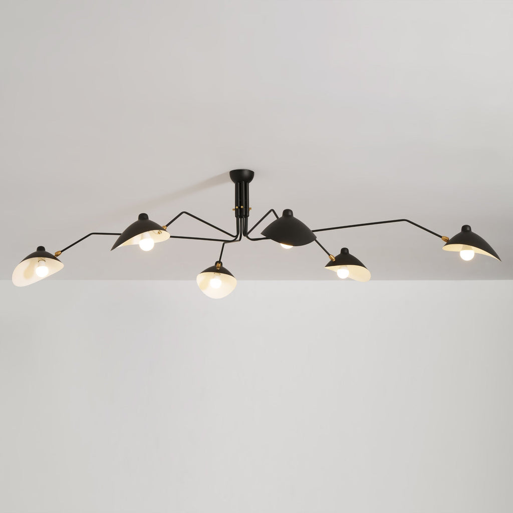 Multi-Arm Spider Ceiling Light A