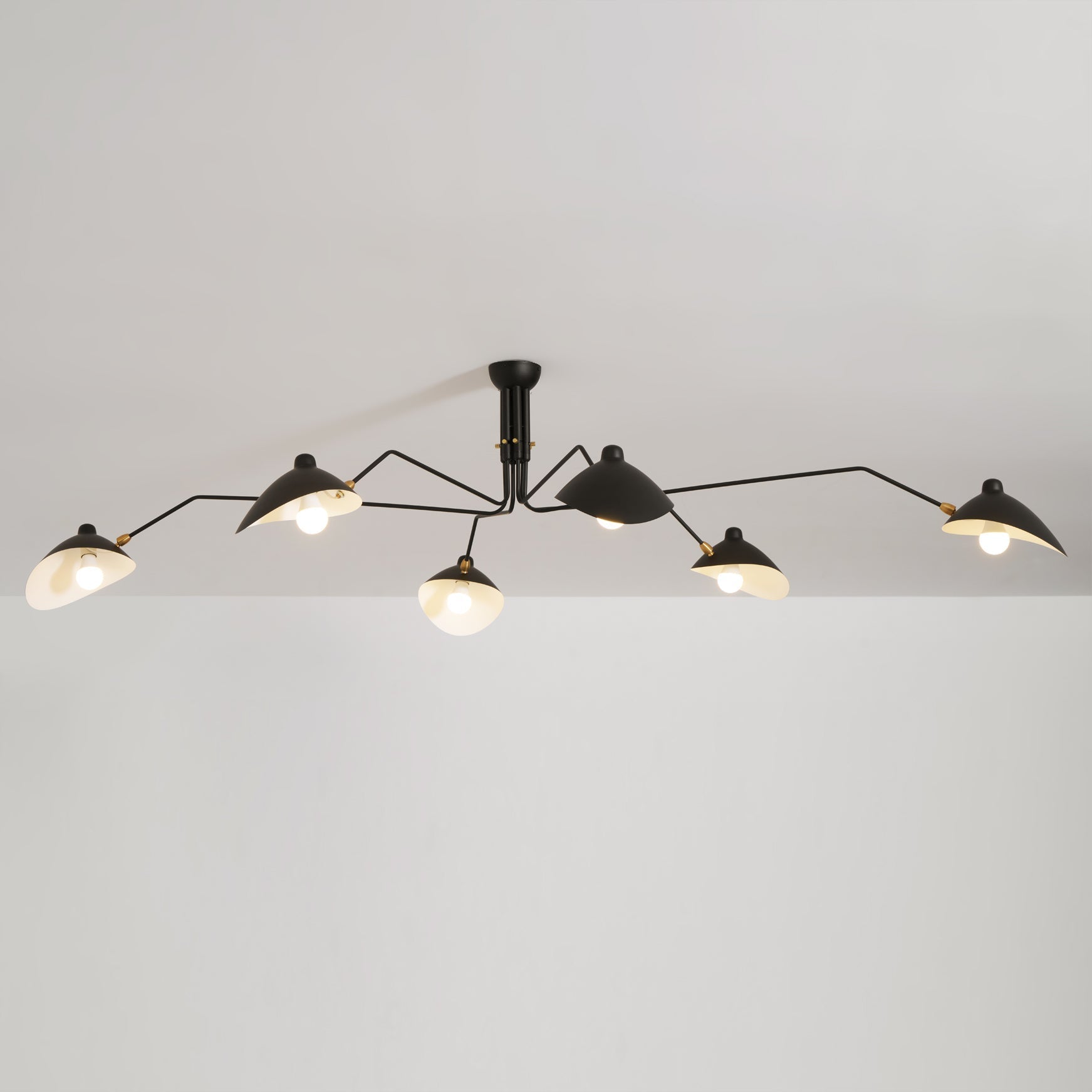 Multi-Arm Spider Ceiling Light A