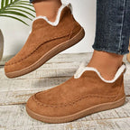 Emily | Women Lined Slip On House Sandals With Round Toe