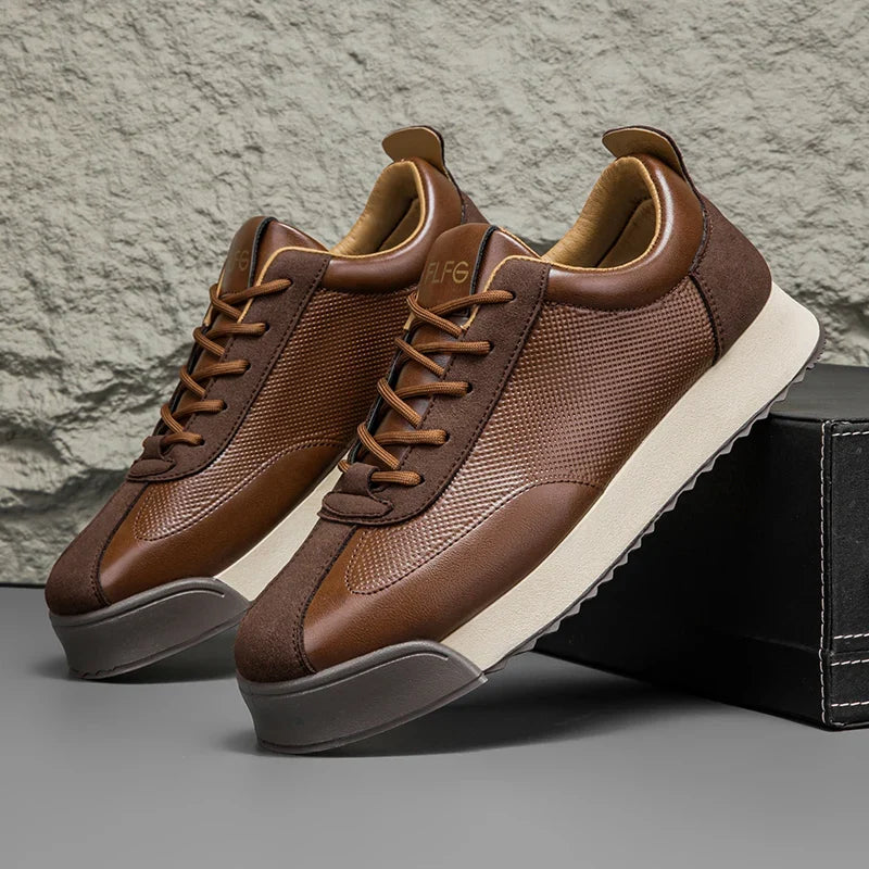 Savoni Leather Sneakers