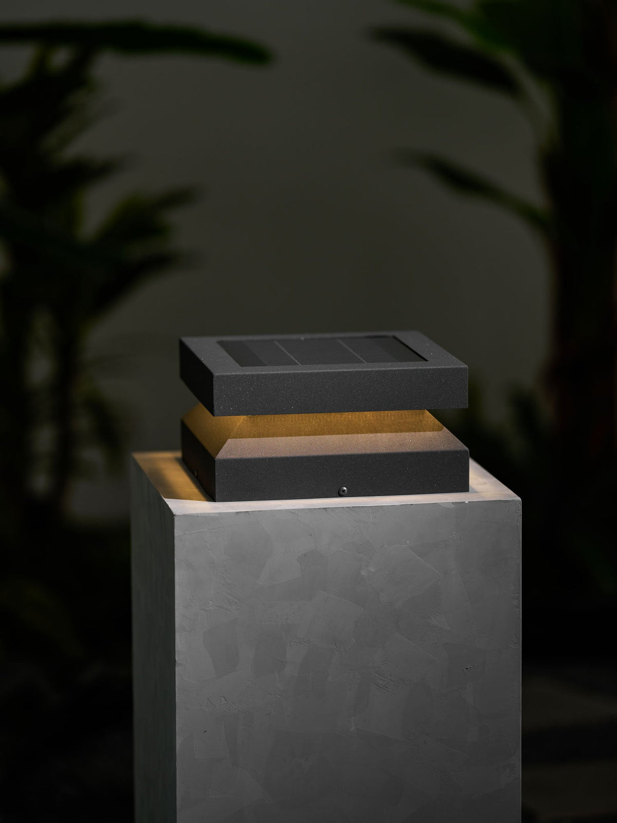 Square Post Outdoor Light