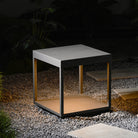Square Frame Post Outdoor Light