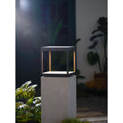 Square Frame Post Outdoor Light