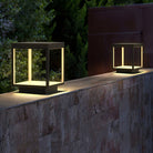 Square Frame Post Outdoor Light