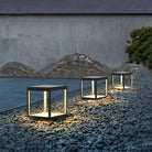 Square Frame Post Outdoor Light